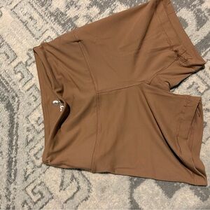90 Degree By Reflex Tan Shorts